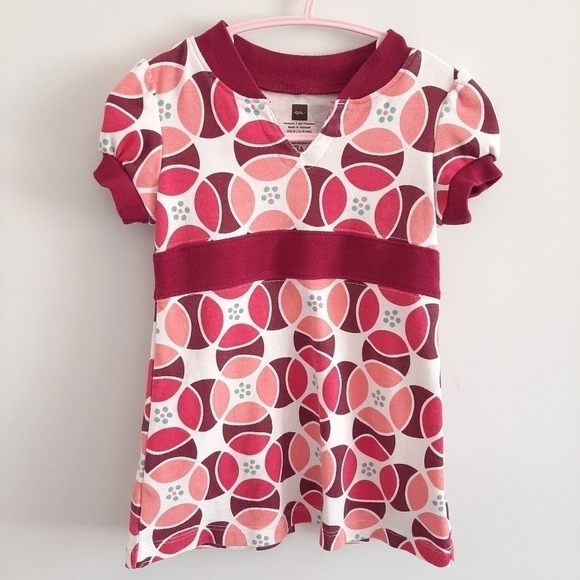 Tea Collection cotton dress size 12-18 months - Picture 1 of 8